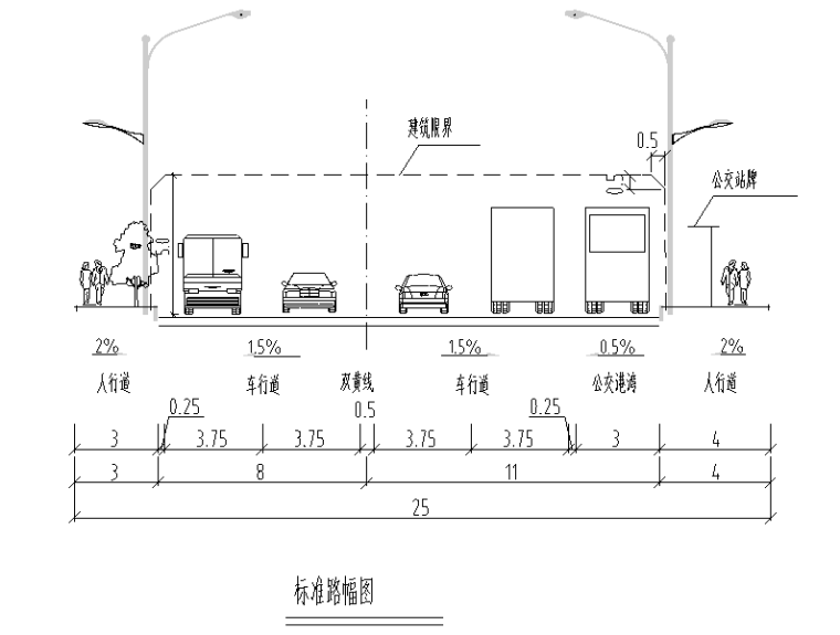 城市主干道的可研资料下载-[重庆]城市公交线路站台新增及改造工程