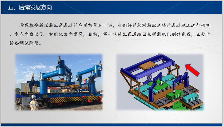 [河北]装配式临时道路建设关键技术（PPT）-后续发展方向