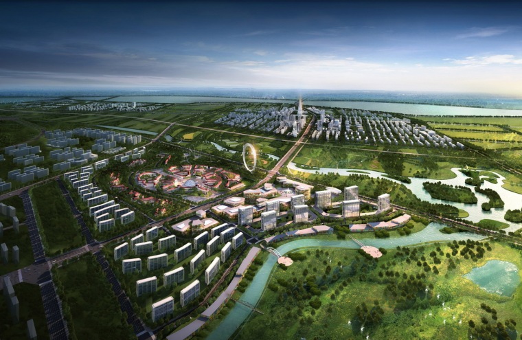 城市中央活力区设计资料下载-[北京]城市中央休闲购物区规划设计方案
