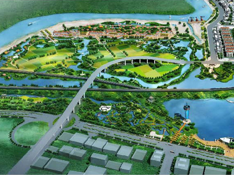 滨河公园景观改造资料下载-[安徽]城市滨河公园景观规划方案