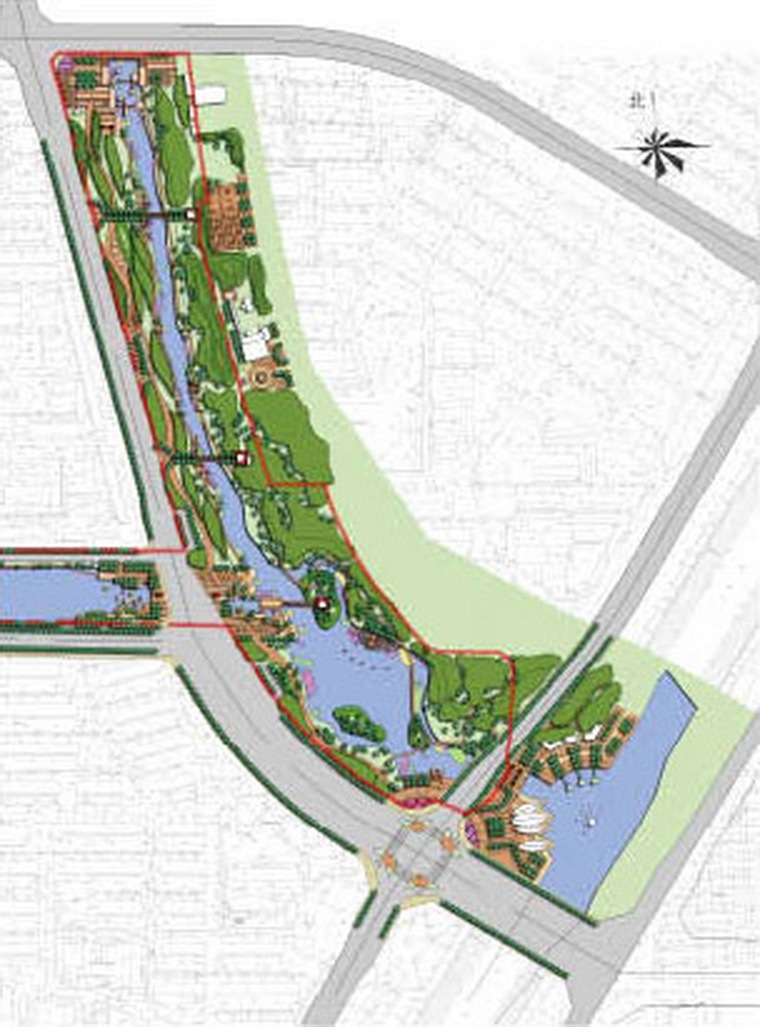 [河北]唐山城市环城水系修建性详细规划