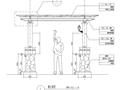 园林景观节点详图-方通木廊架详图设计