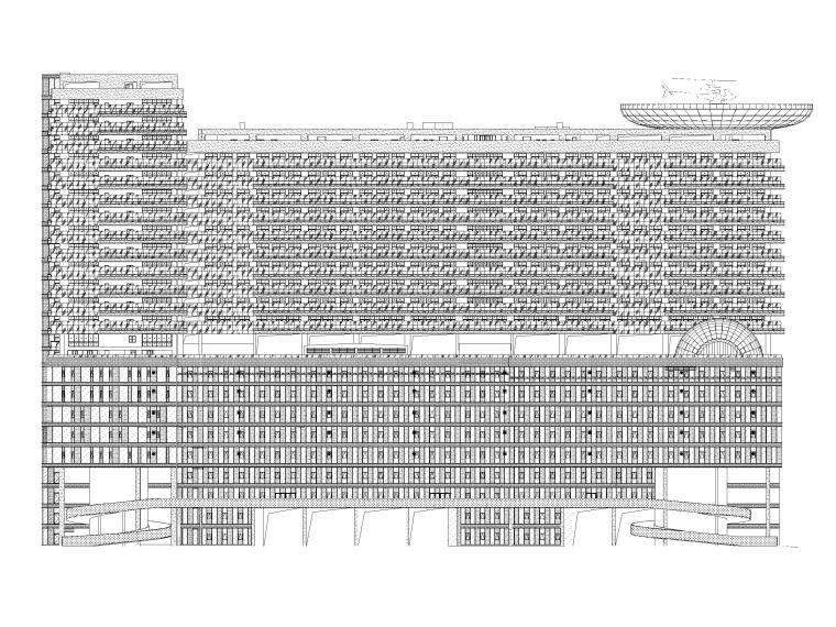 建结水电暖施工图资料下载-武汉超高层亚洲医院全套施工图(建结水暖电)