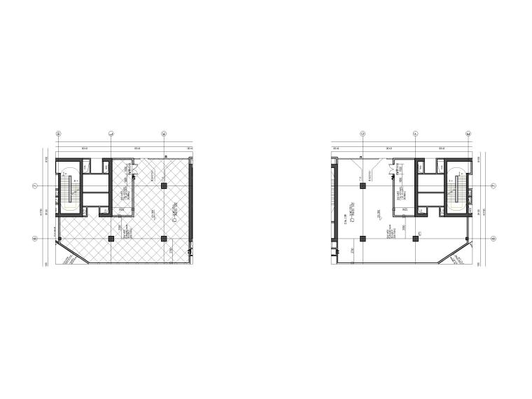 [海口]13层框剪结构综合性医院建筑施工图-夹层平面图