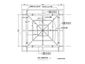 [海口]四角钢结构凉亭盖顶结构施工图2015