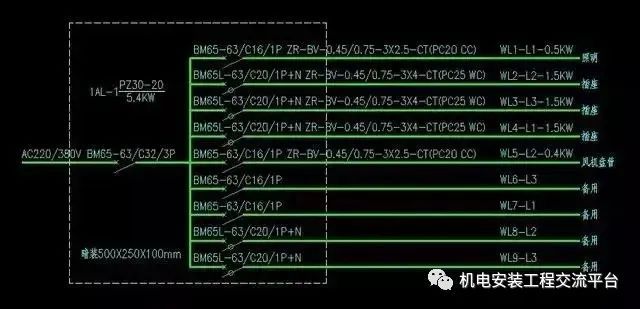 建筑电气施工图识图详解_4