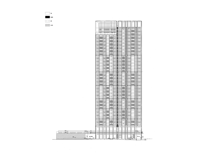 高层筒体公寓资料下载-[广东]太子湾高层人才公寓建筑施工图PDF版