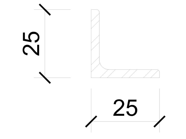 角钢等边25x3
