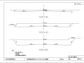 总长1100米路基宽度为27m四车道说明及CAD图