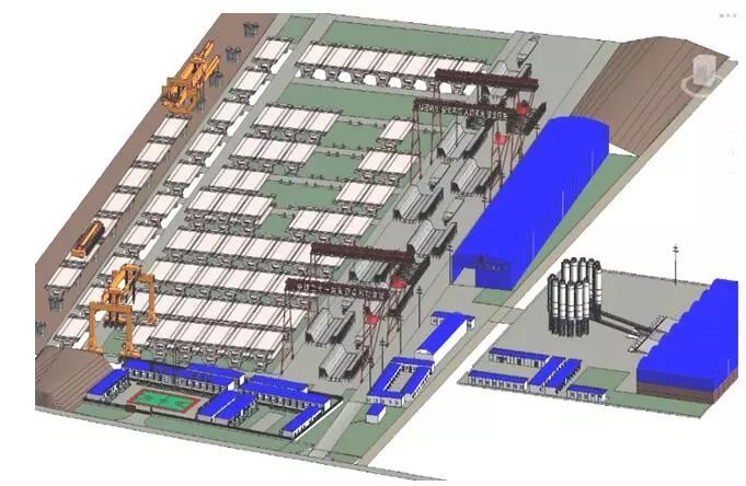 BIM技术在铁路预制梁场规划与布置中的应用_9