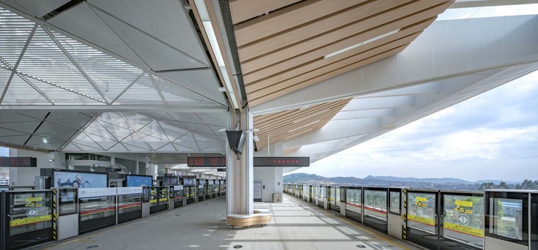 广州市轨道交通二十一号线高架段车站-交通建筑案例-筑龙建筑设计论坛