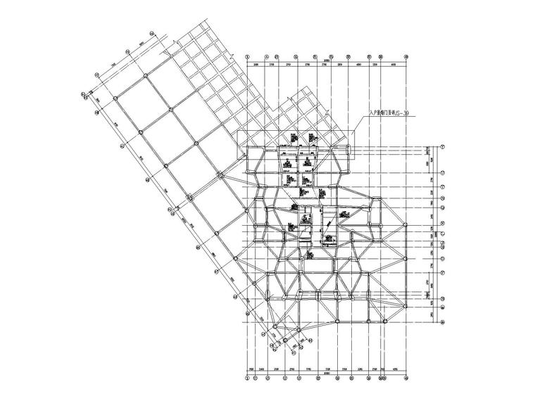 重庆剪力墙图纸资料下载-[重庆]28层剪力墙结构楼房结施图纸_含筒体