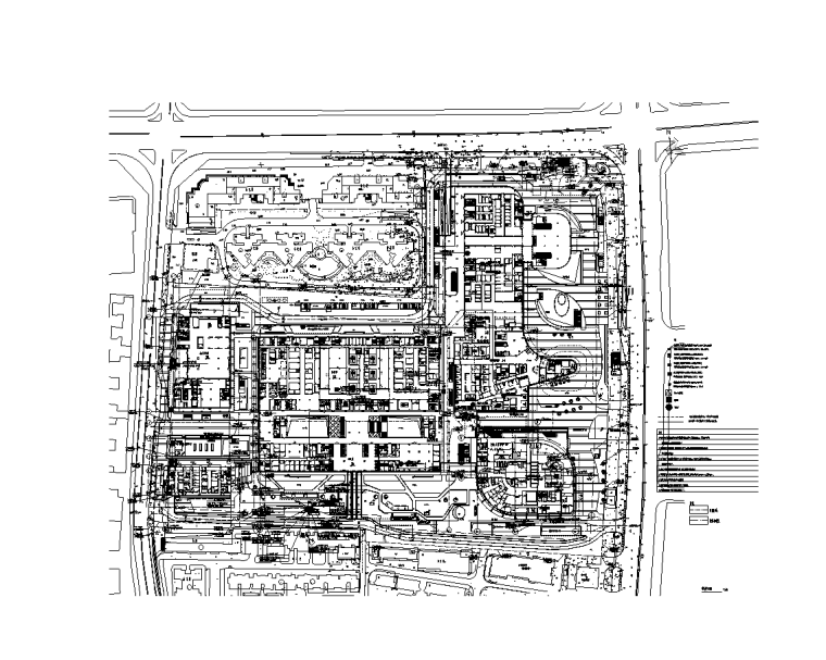 三甲医院建筑方案投标资料下载-广东三甲医院机电智能施工图（2020含BIM)