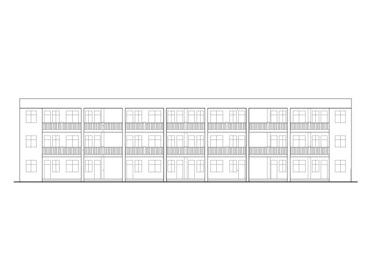 中学校舍建筑指标资料下载-[河南]中学校舍改造建筑施工图（CAD）