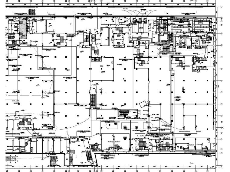 上海地下室平面图资料下载-甲级院_江苏国际社区地下室电气施工图