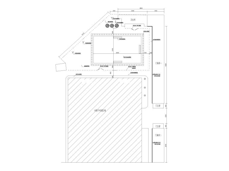 小学改造扩建资料下载-小学体育场改造图纸CAD_小学改造项目