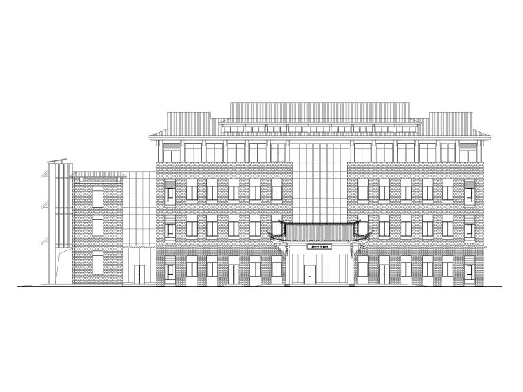 建筑门诊楼资料下载-中医医院门诊医技楼康复楼及附属建筑施工图