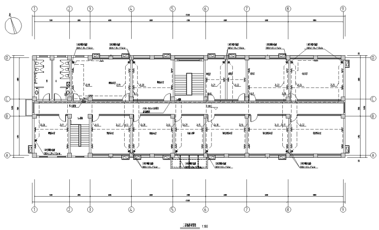 单层工业厂房施工图图集资料下载-江苏危险品处置工业厂房全套含工艺施工图