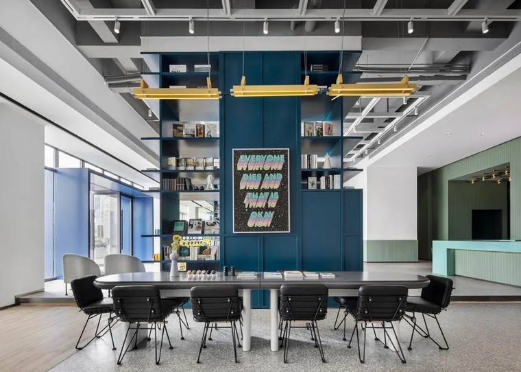 四川天府中心城楼共享大堂及餐厅