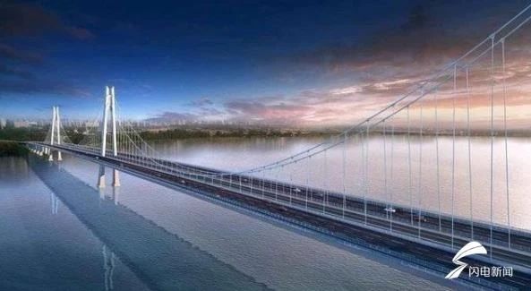 济南黄河大桥施工方案资料下载-“世界第一宽桥”凤凰路黄河大桥中塔封顶