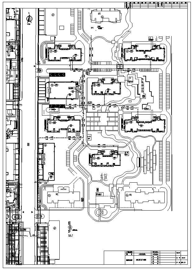 小区室外综合管线及道路工程预算书（含图纸-2、消防