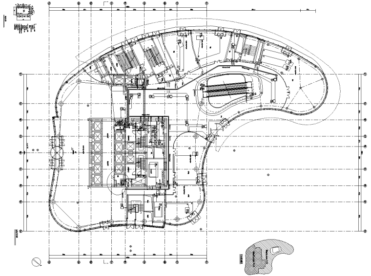 超高层办公楼建筑图资料下载-北京超高层办公楼强弱电施工图