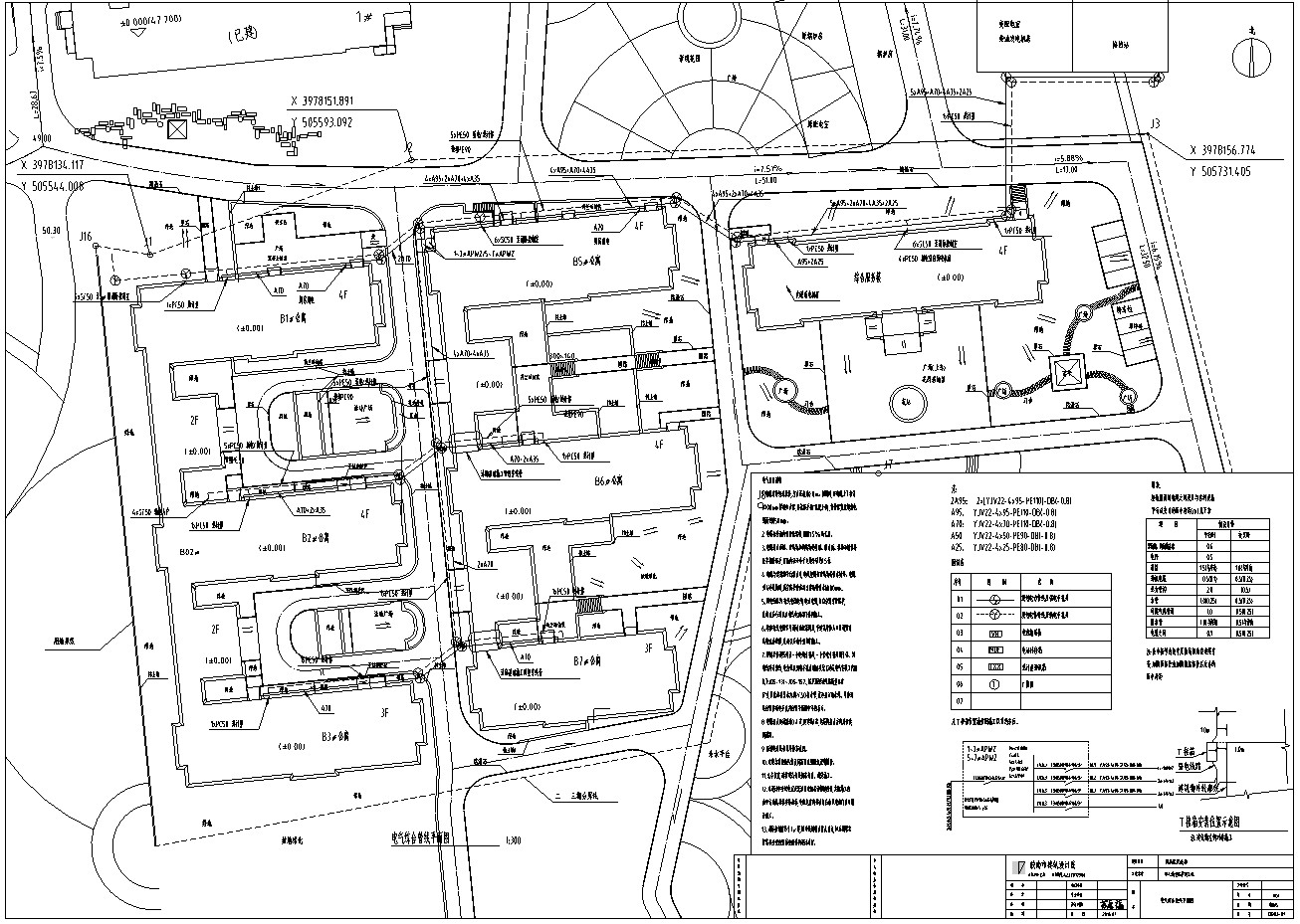 [分享]擴建建築總圖施工圖資料下載