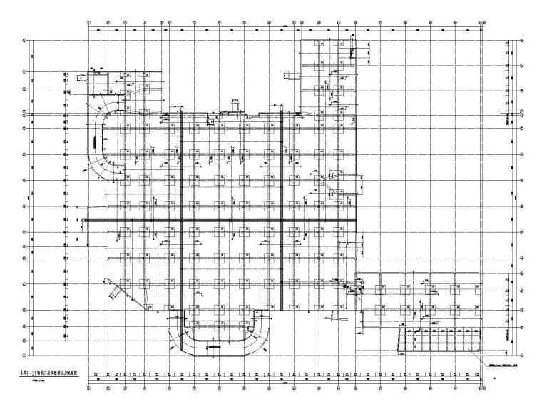 框架结构构造大样资料下载-[四川]3层框架结构地下车库结构施工图