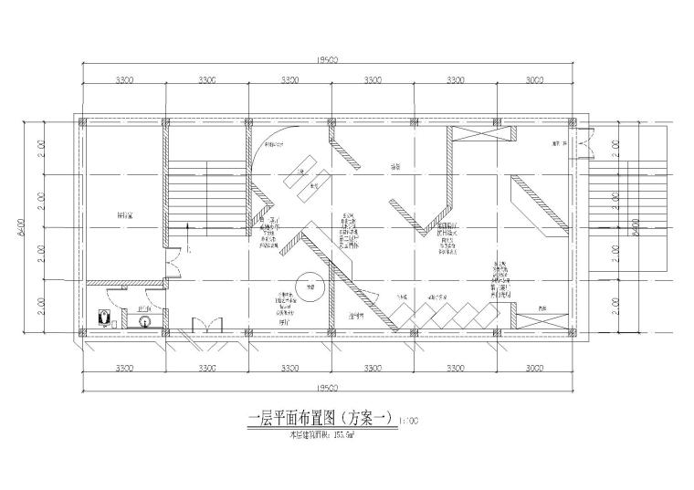 纪念馆室内CAD施工图资料下载-[吉林]四平烈士纪念馆装修施工图+效果图