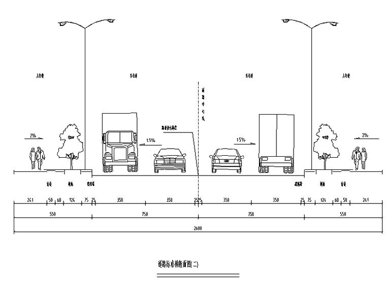 道路施工图绿化设计说明资料下载-城市公租房片区支路道路工程施工图设计说明