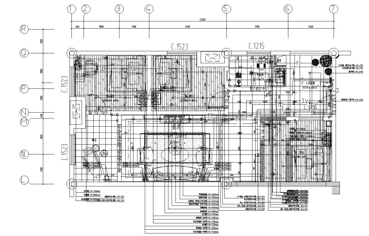 火锅店装饰电气图纸资料下载-安置房项目商业区装饰工程清单(含图纸)
