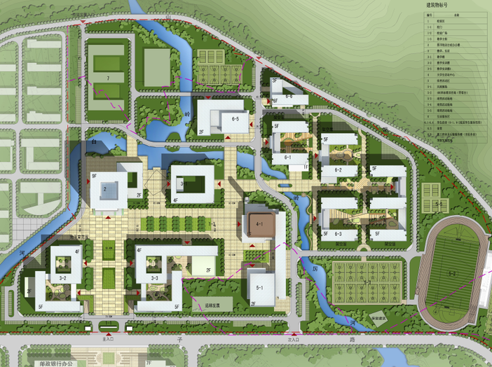 [浙江]教育园区职业技术学校工程投标文本-教育建筑-筑龙建筑设计论坛