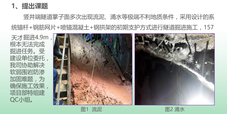 成兰铁路不良地质隧道资料下载-研发流泥地质隧道加固止水新技术