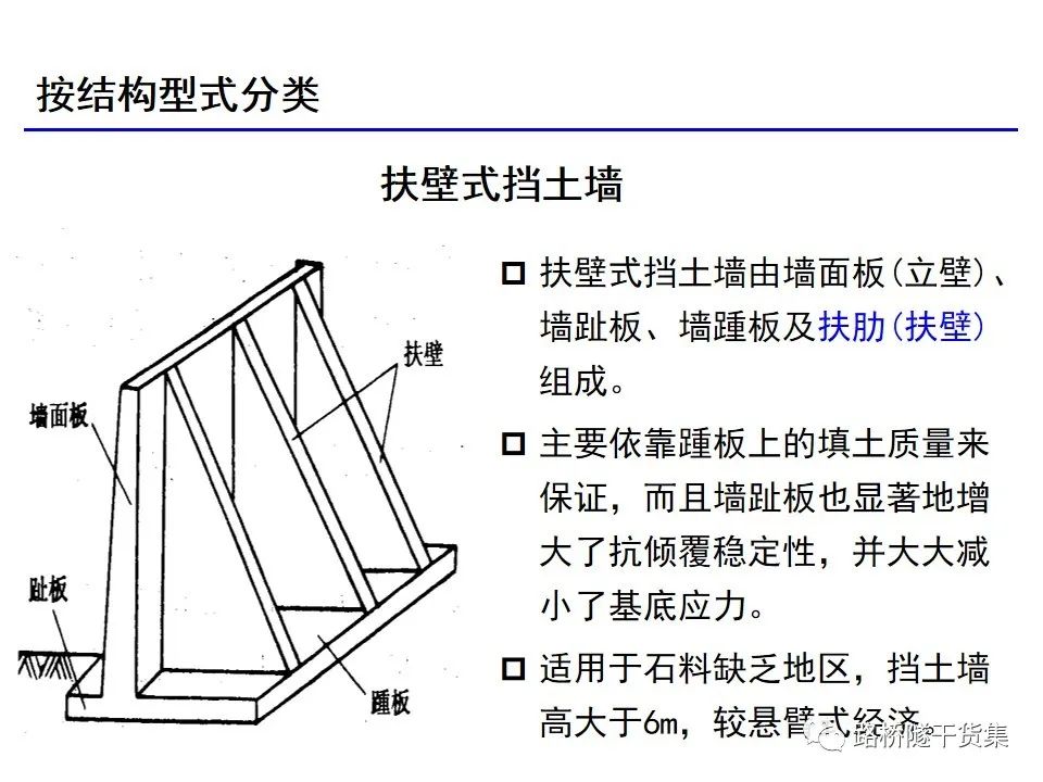 [分享]挡土墙分类大全及重力式挡土墙设计