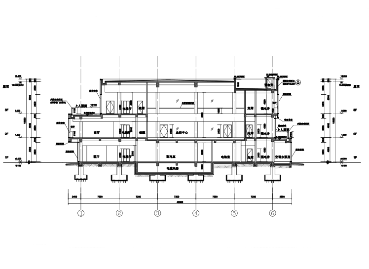 [湖南]计算数据中心总控中心图纸及招标规书-办公建筑-筑龙建筑设计论坛