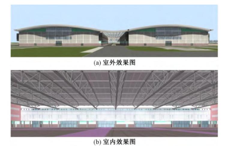 广东会展中心钢结构设计图资料下载-深圳国际会展中心标准展厅结构设计
