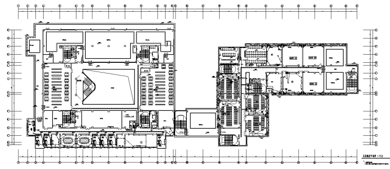 房屋建筑学大学教学楼设计资料下载-重庆某重点大学综合教学楼全套施工图纸