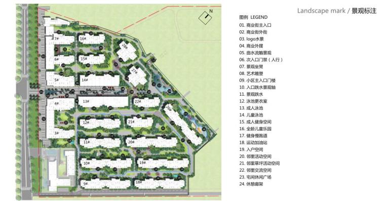 诗画田园无忌海大区方案深化设计文本-景观标注