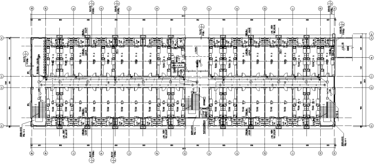 深圳某中学新建校园工程水暖电及人防施工图-消防平面图