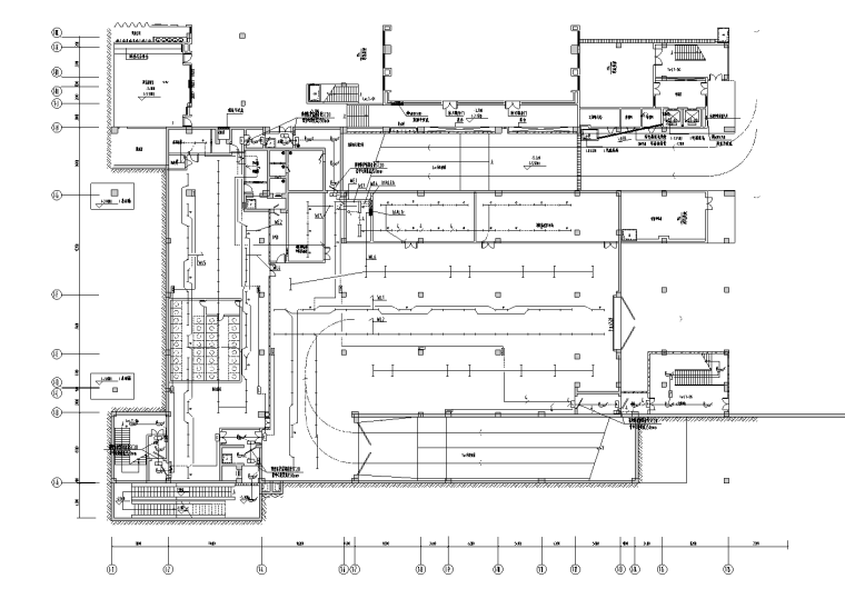 建筑施工图工程图集资料下载-深圳某中学新建校园工程水暖电及人防施工图