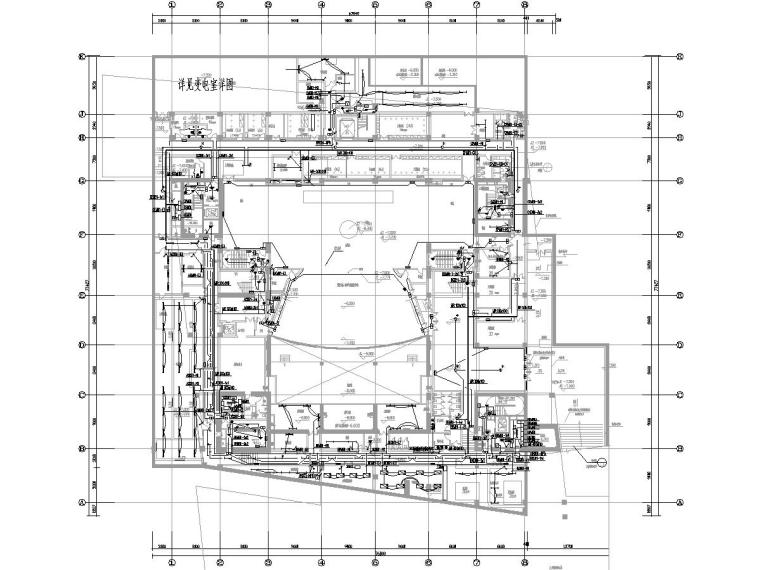 耶鲁大学艺术建筑大楼分析资料下载-[四川]某大学艺术教育中心电气施工图