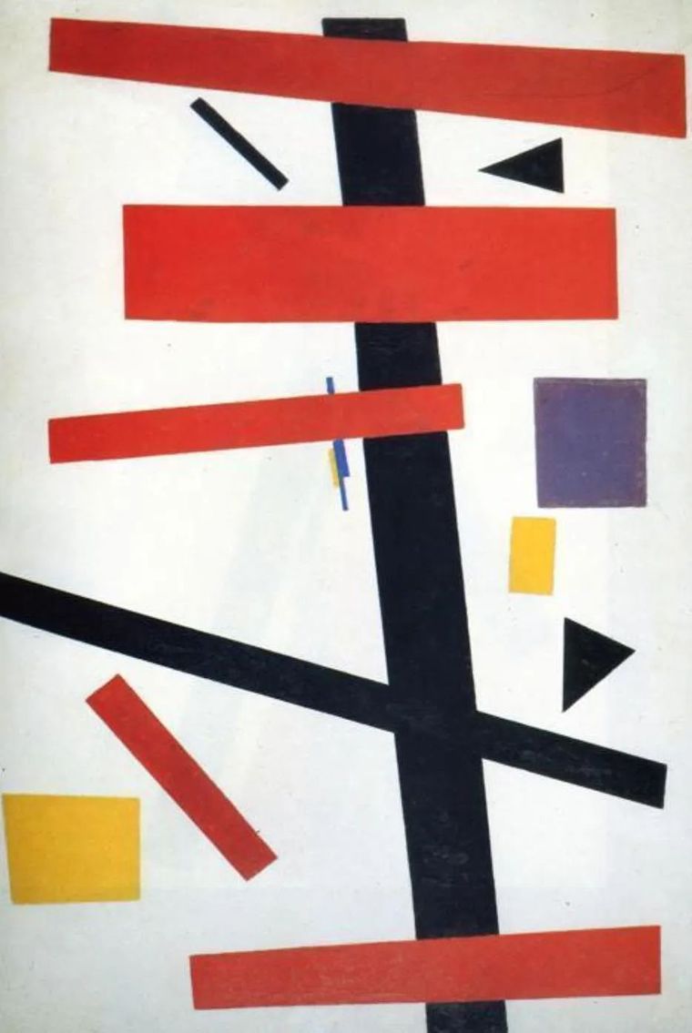 马列维奇绘画作品(网络图片)