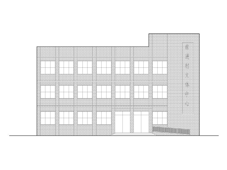 村级综合服务中心图纸资料下载-村文体中心建设工程图纸建筑含招标文件