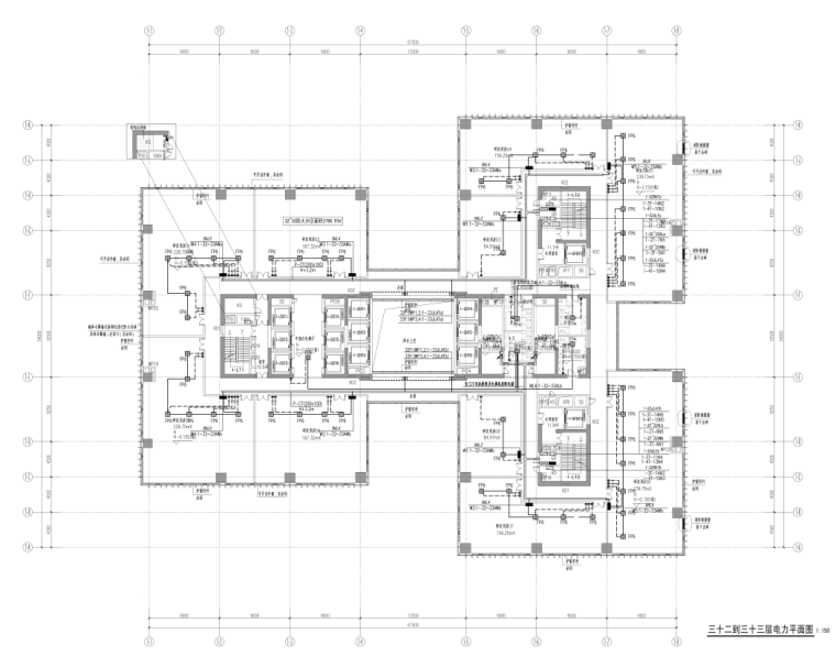 6层综合办公楼电气图纸资料下载-深圳超高层综合办公楼电气专业施工图