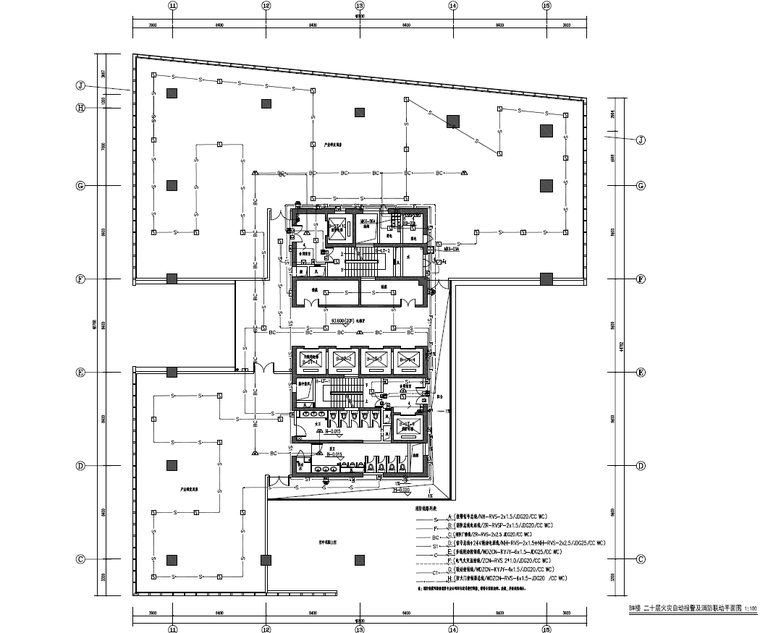 cad电气元件图块库资料下载-深圳办公塔楼及综合楼电气施工图（含地库）