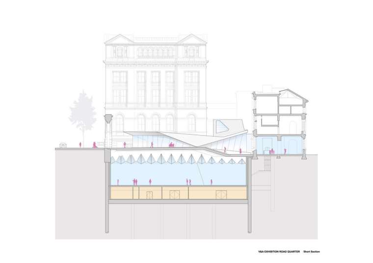 英国V&A博物馆-V_A_Exhibition_Road_Quarter_Short_Section_A4