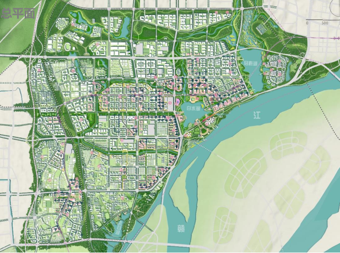 [江西]赣江白水湖片区城市更新规划设计文本