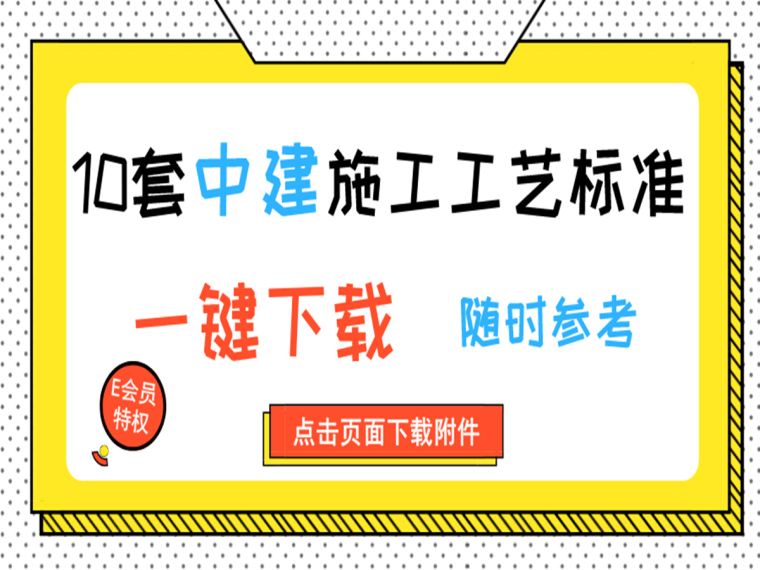 管廊土建施工工艺资料下载-10套中建施工工艺标准合集