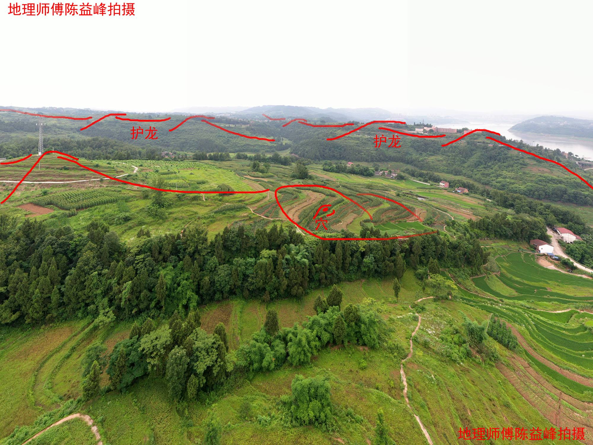 一级宝地,仙翁执笔,陈益峰寻龙点穴案例-建筑风水-筑龙建筑设计论坛