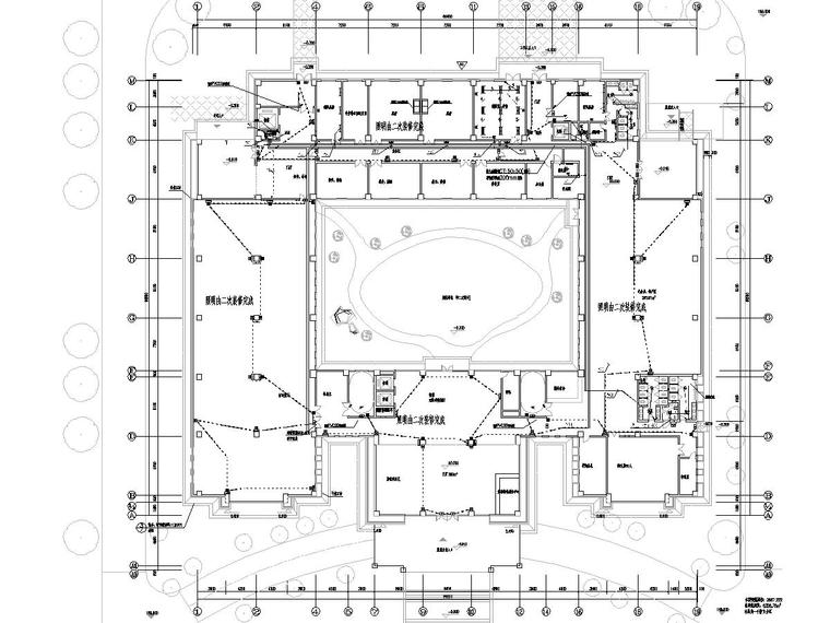 建筑面积两层博物馆cad资料下载-[广西]民族博物馆电气施工图